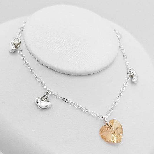 Pulsera Corazones