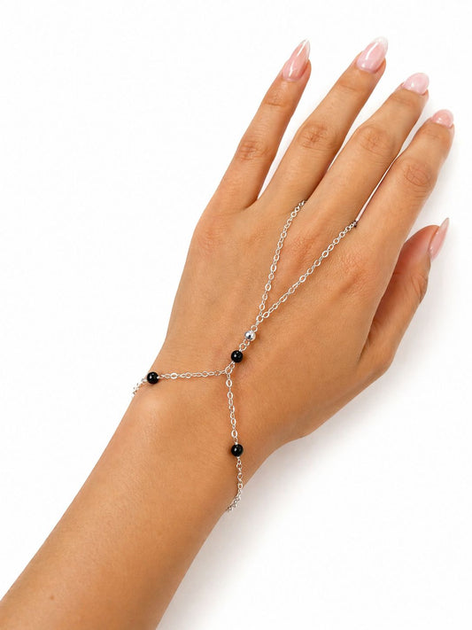 Pulsera Esclavo Bola Negra