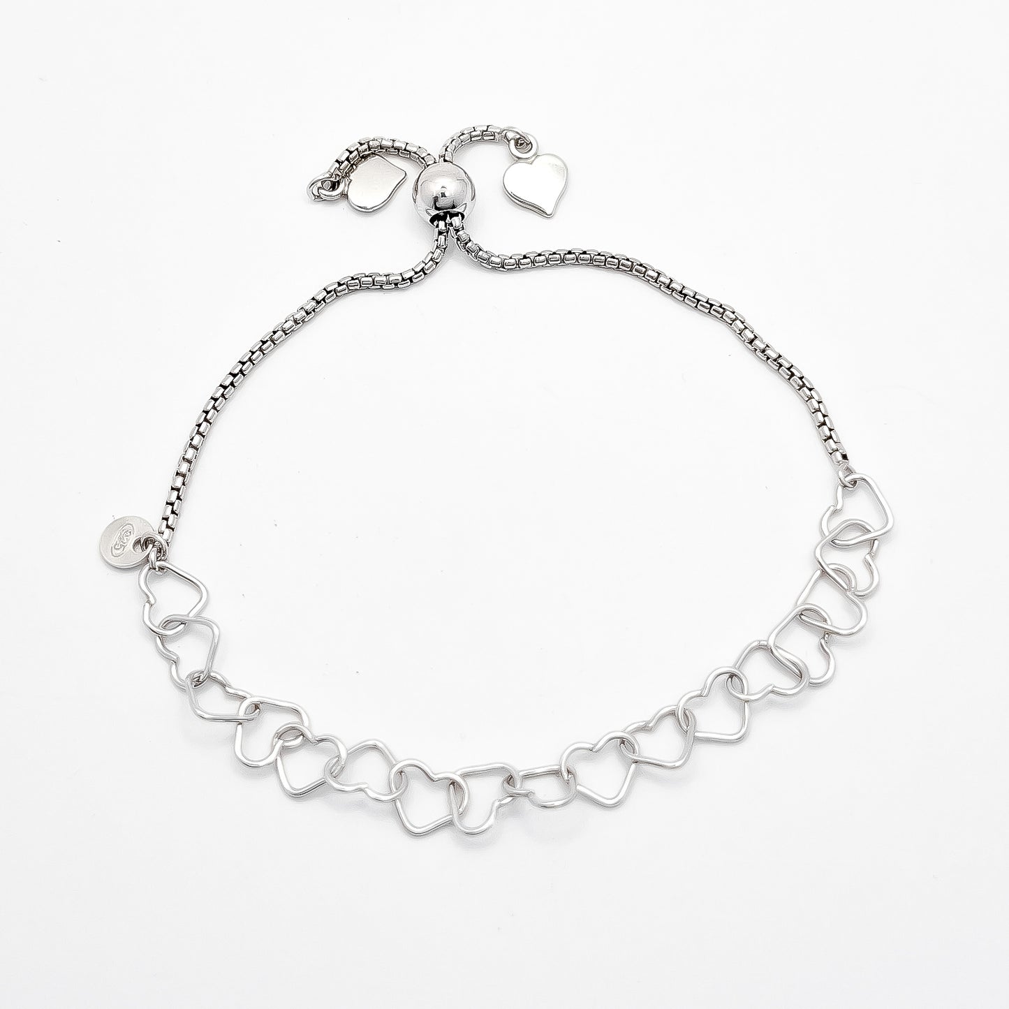 Pulsera Corazones Ajustable
