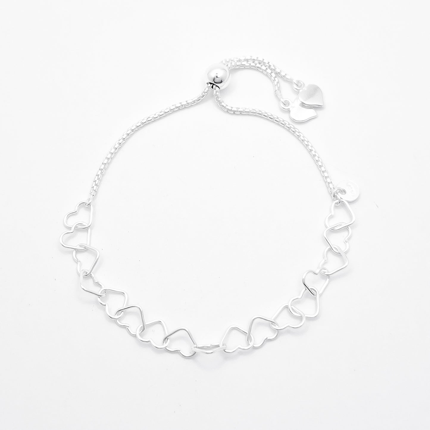 Pulsera Corazones Ajustable