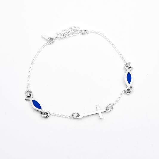 Pulsera Pez Cruz
