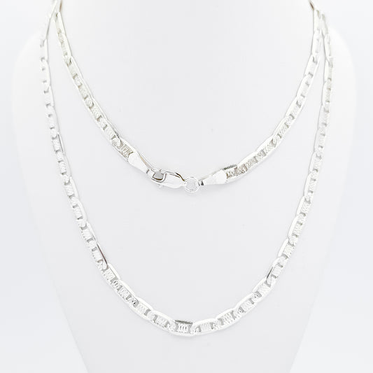 Cadena Planchada Diamantada