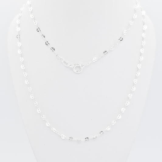 Cadena Corazon Chino 2mm