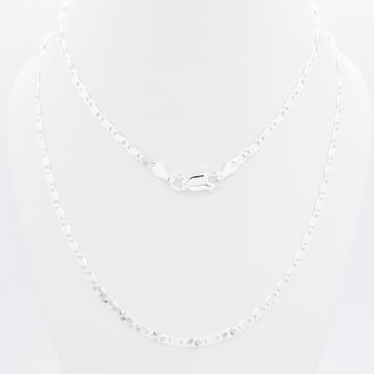 Cadena Planchada Diamantada