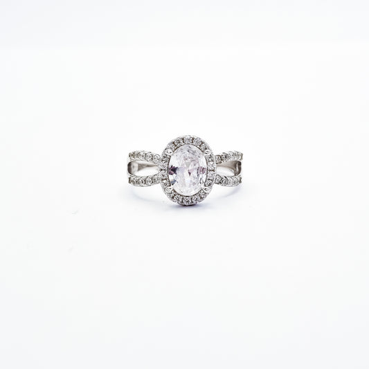 Anillo Zirconia Ajustable