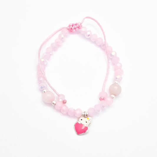 Pulsera Kitty Corazon