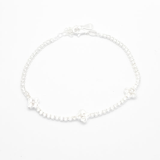 Pulsera Florecita Zirconia