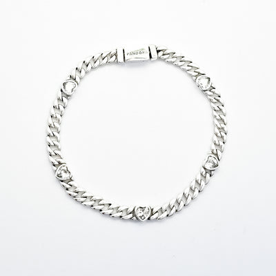 Pulsera Corazon Pan 4mm