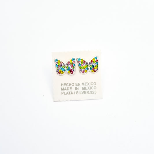Arete Mariposa Multicolor