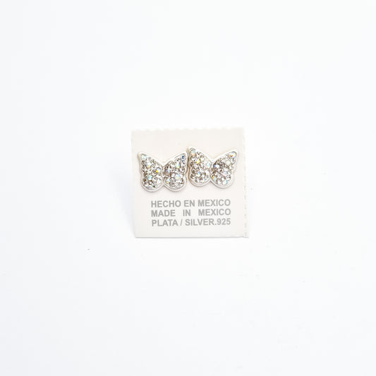 Arete Mariposa Blanca