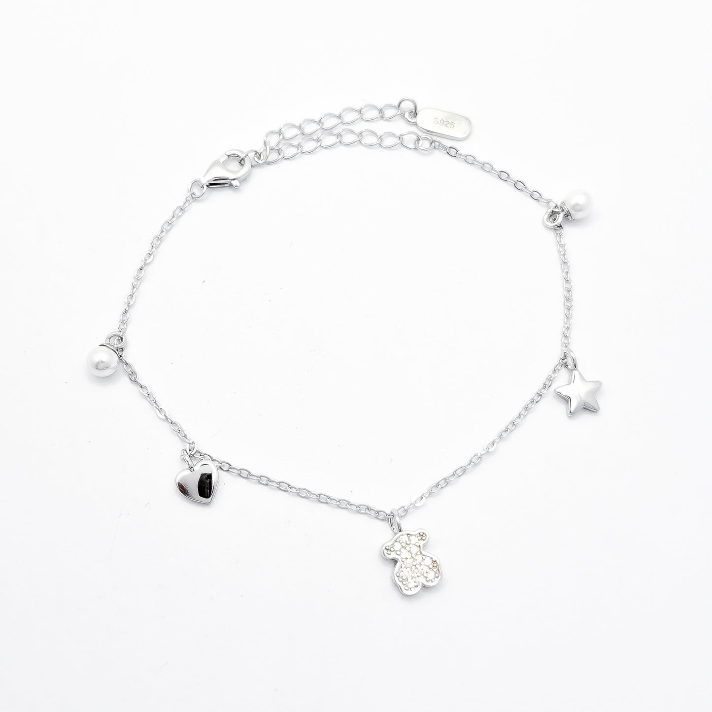 Pulsera Oso Zirconia