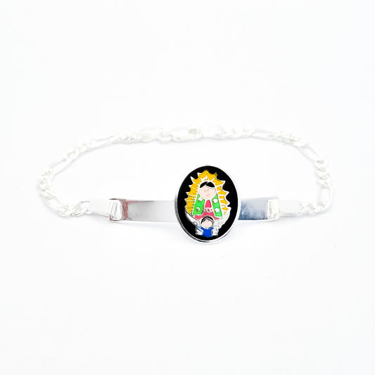 Esclava 3mm Virgen Negra