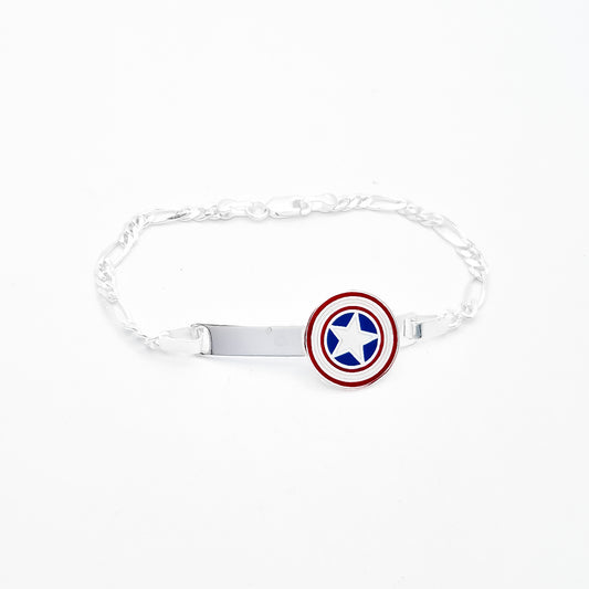 Esclava 3mm Capitan America