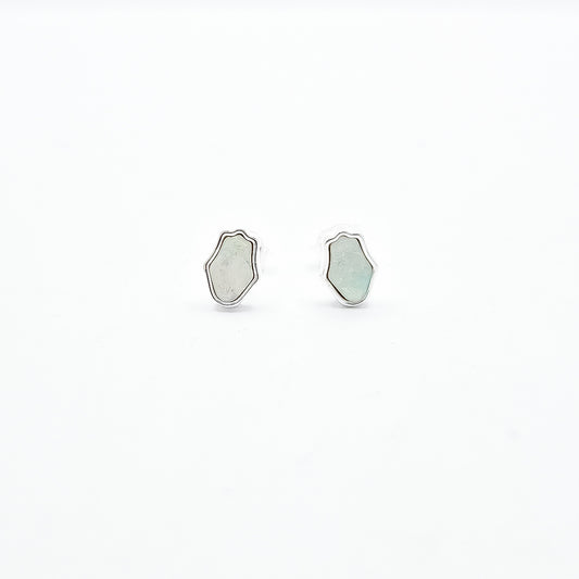 Arete Mano Blanca Opalo