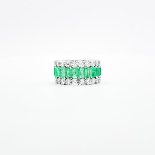 Anillo Verdecito Ancho