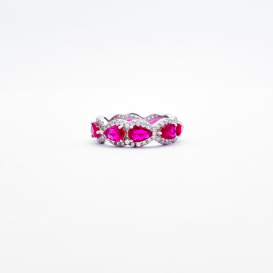Anillo Gotas Fiusha