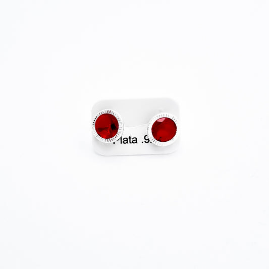 Broquel Bisel #7 Rojo