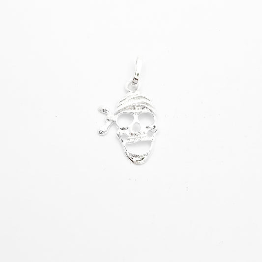 Dije Calavera Blanco