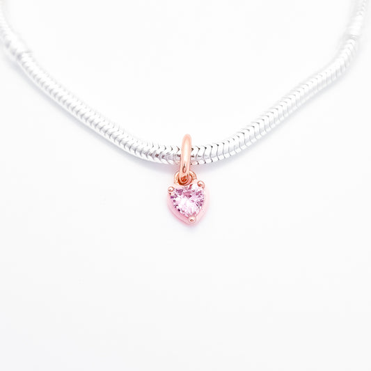 Charm Corazoncito Rosa