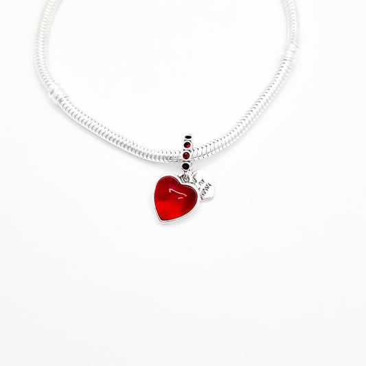 Charm Corazon Rojo