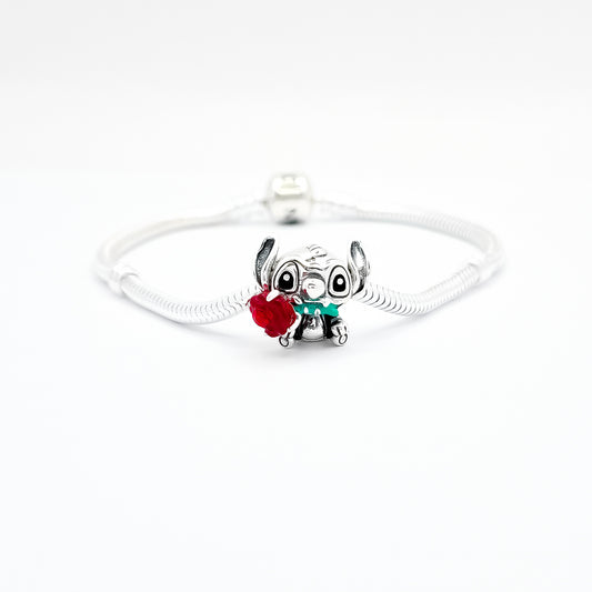 Charm Stich Rosa