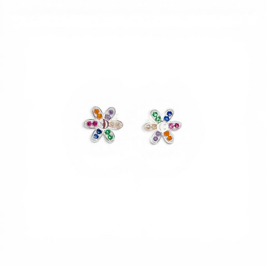 Arete Flor Multicolor