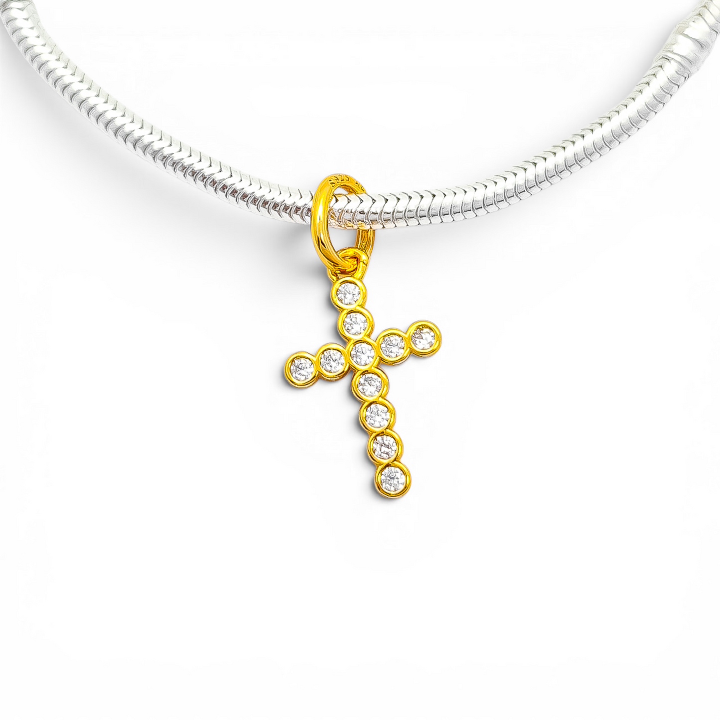 Charm Cruz Dorada
