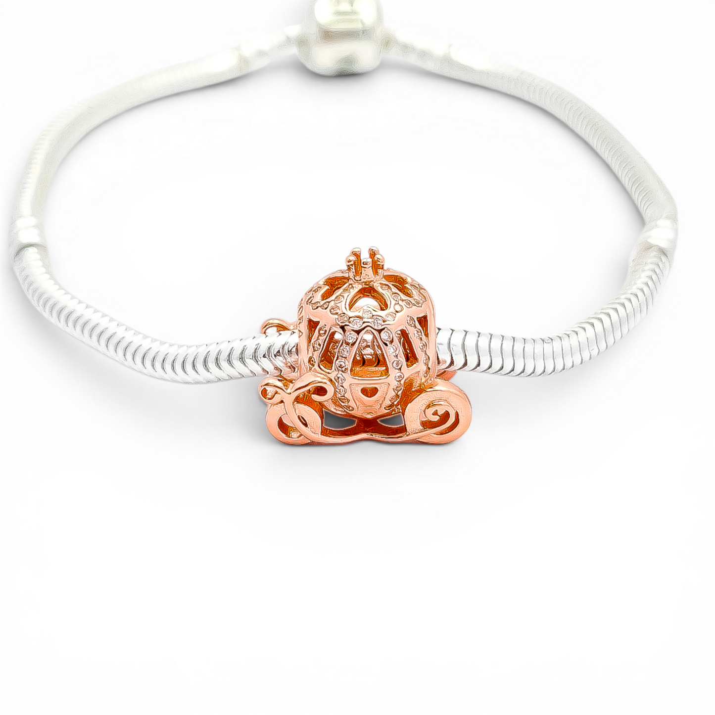 Charm Carroza Rosa