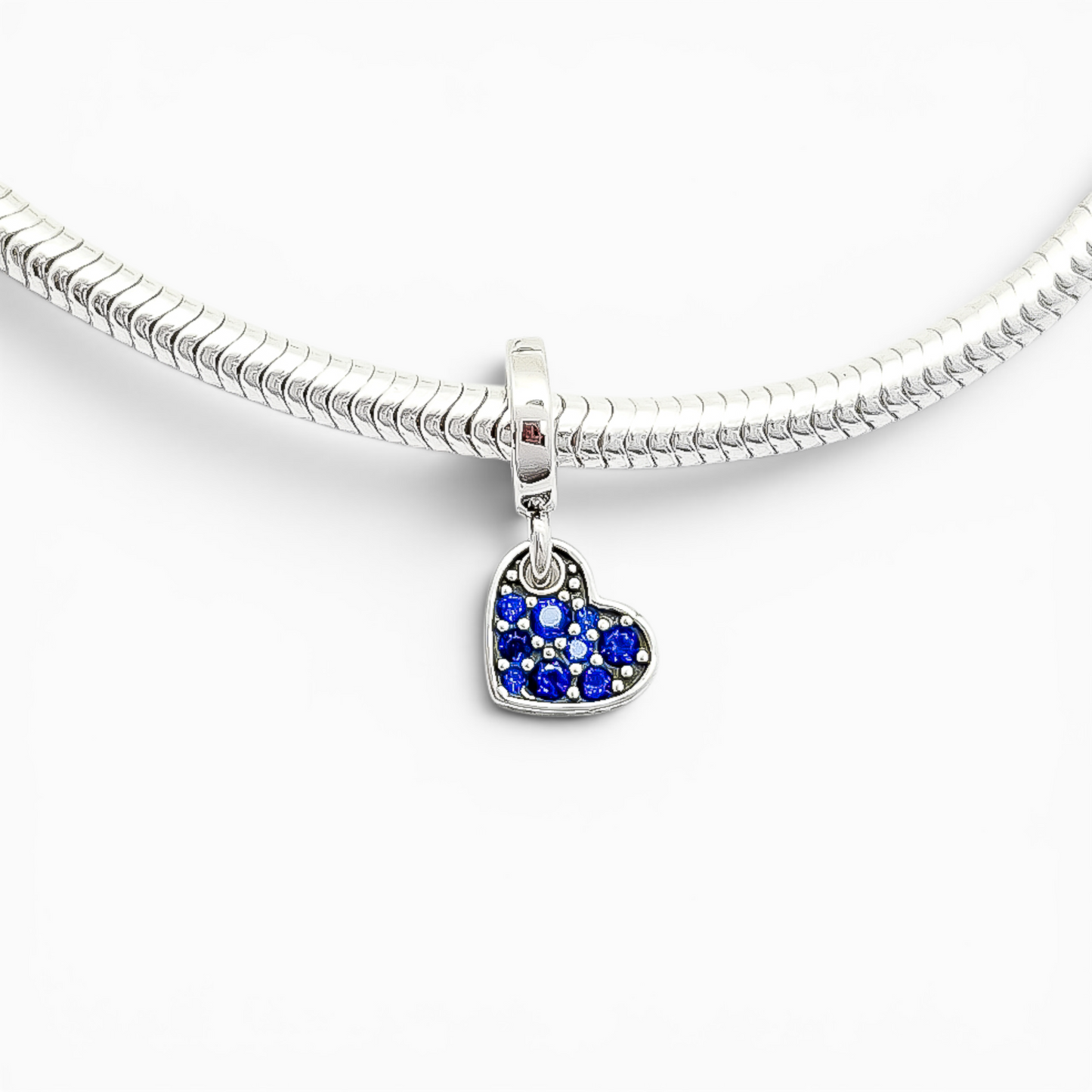 Charm Corazon Azul