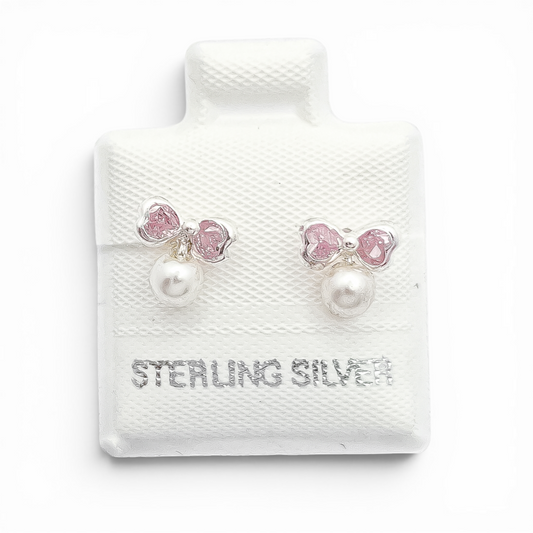 Broquel Moño Rosa Perla