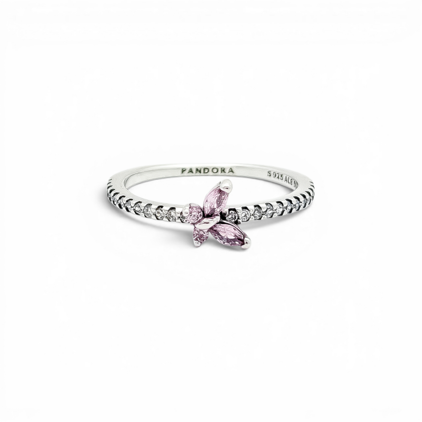 Anillo Mariposa Rosa