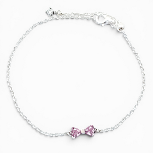 Pulsera Moño Rosa
