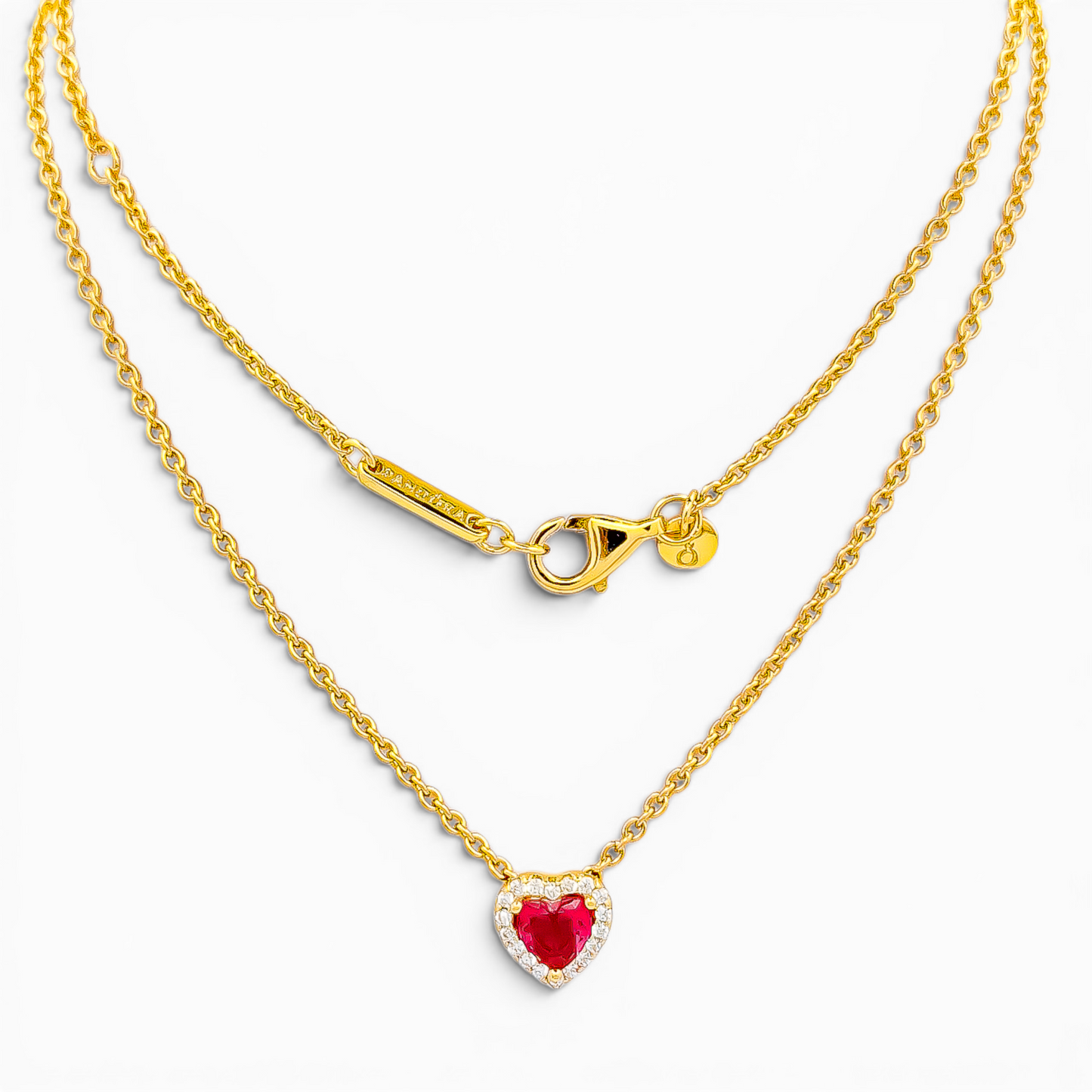 Collar Corazon Dorado