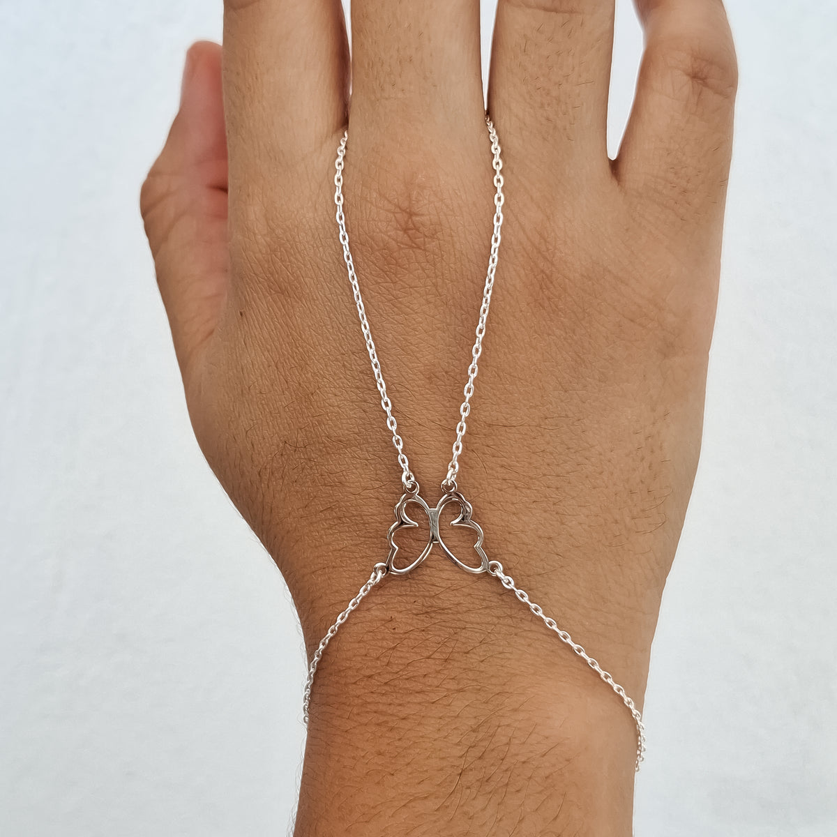Pulsera Esclavo Mariposa Plata Ley 925