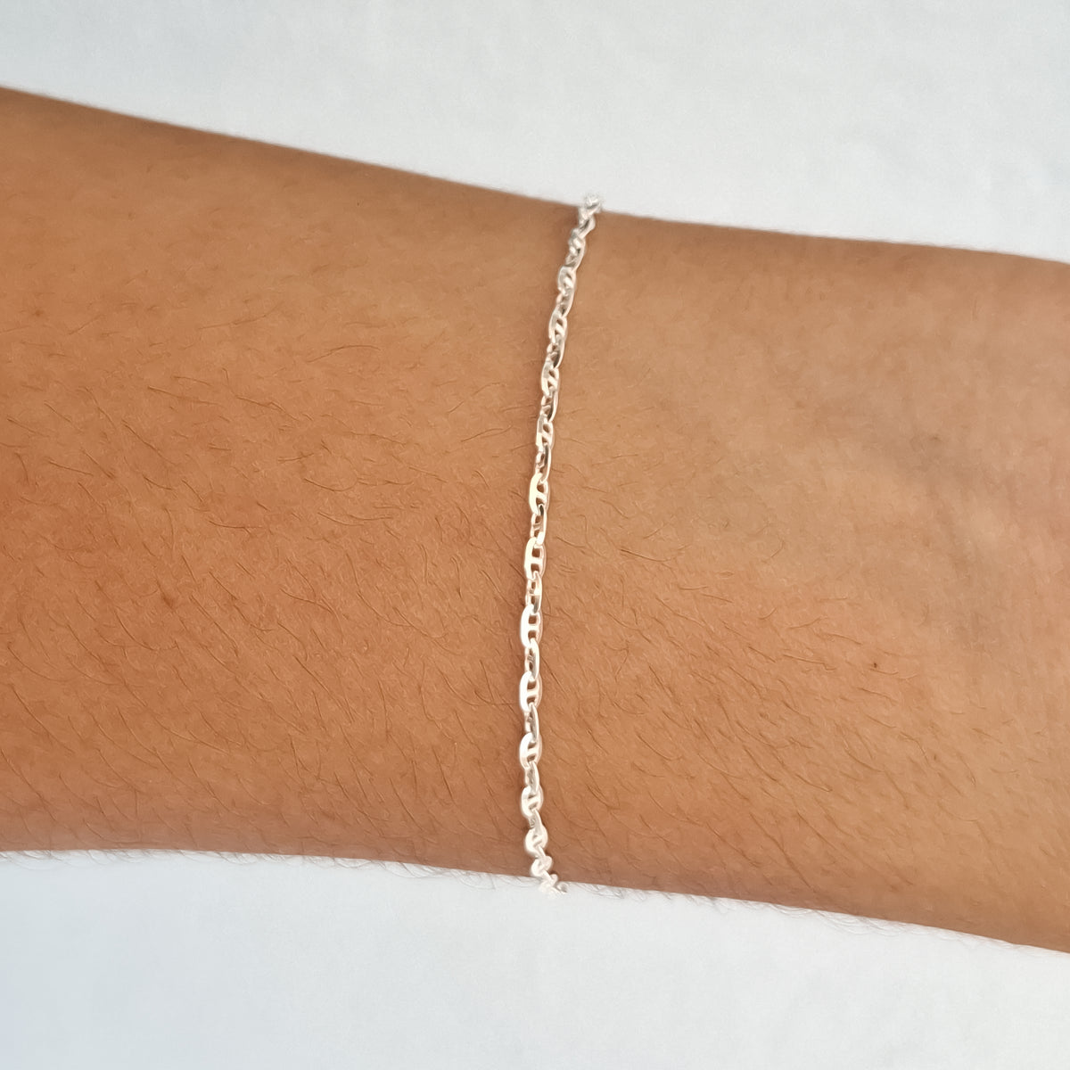 Pulsera Escalera Plata Ley 925