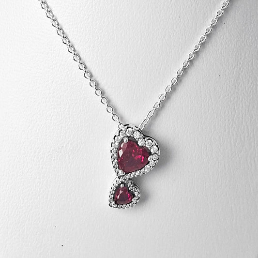 Collar Corazon Rojo