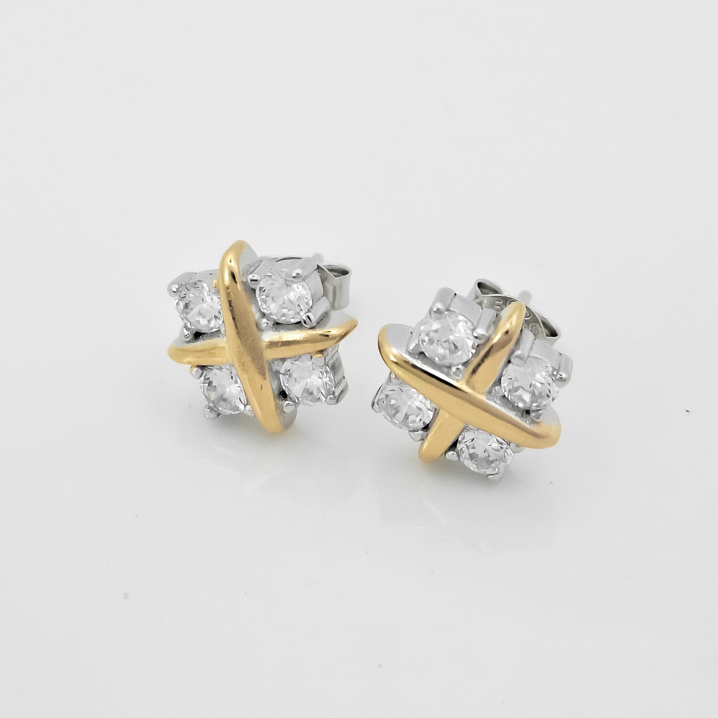 Arete Cuadro Zirconia