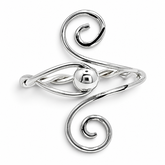 Anillo Ligero Torzal Plata Ley 925