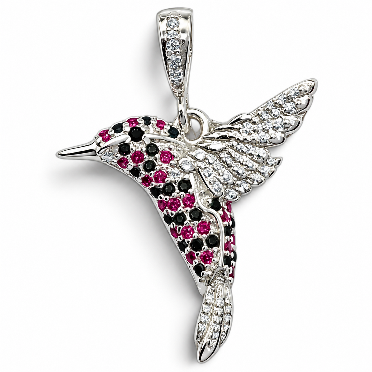 Dije Colibri Fiusha Plata Ley 925