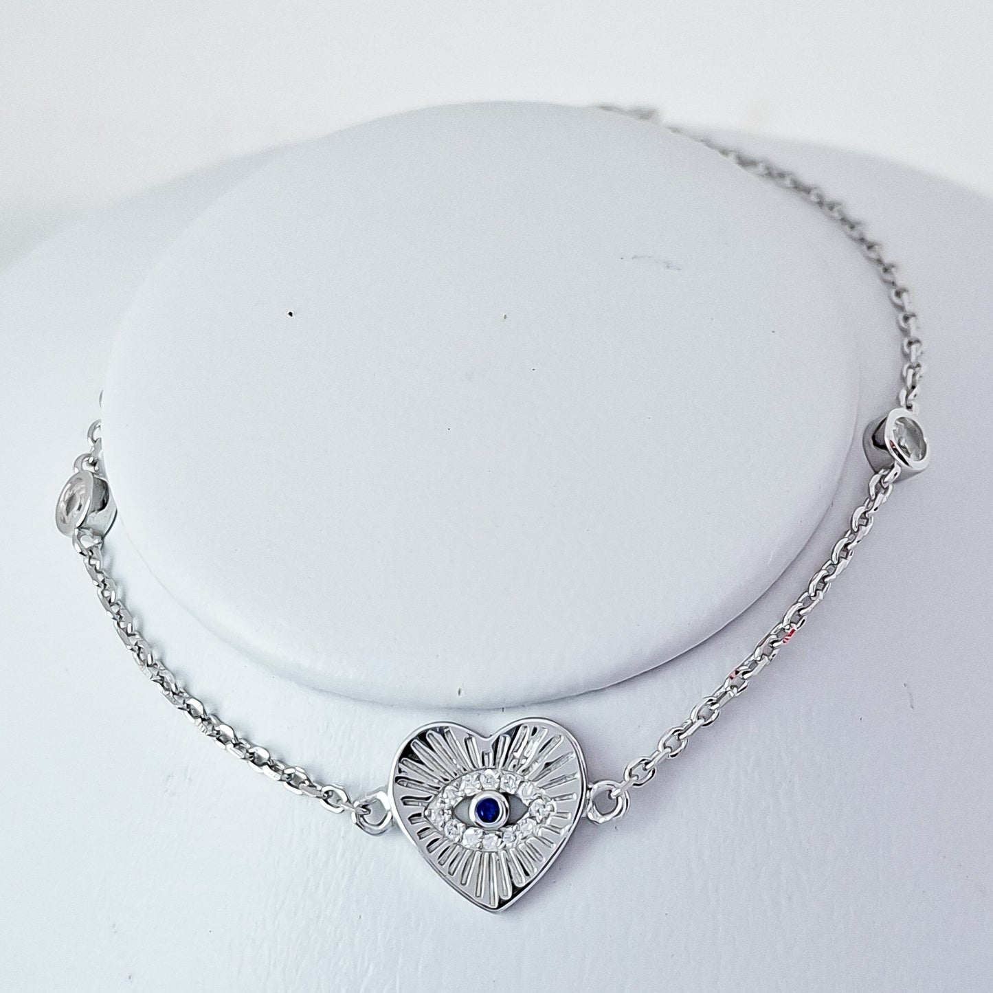 Pulsera Corazon Ojo