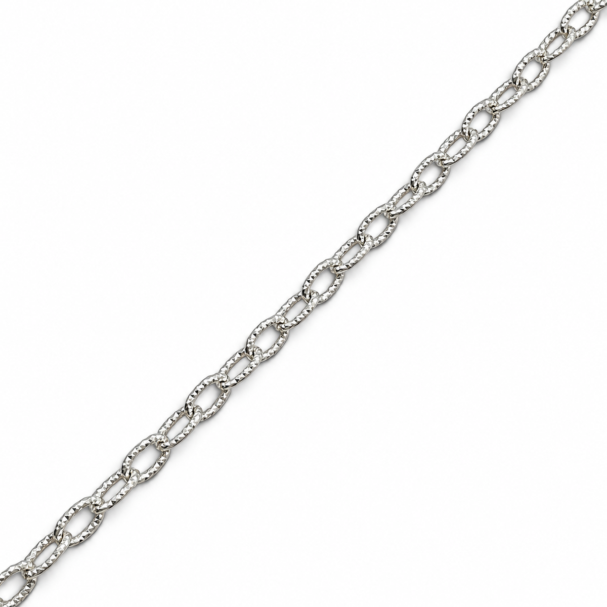 Pulsera Argollas Plata Ley 925