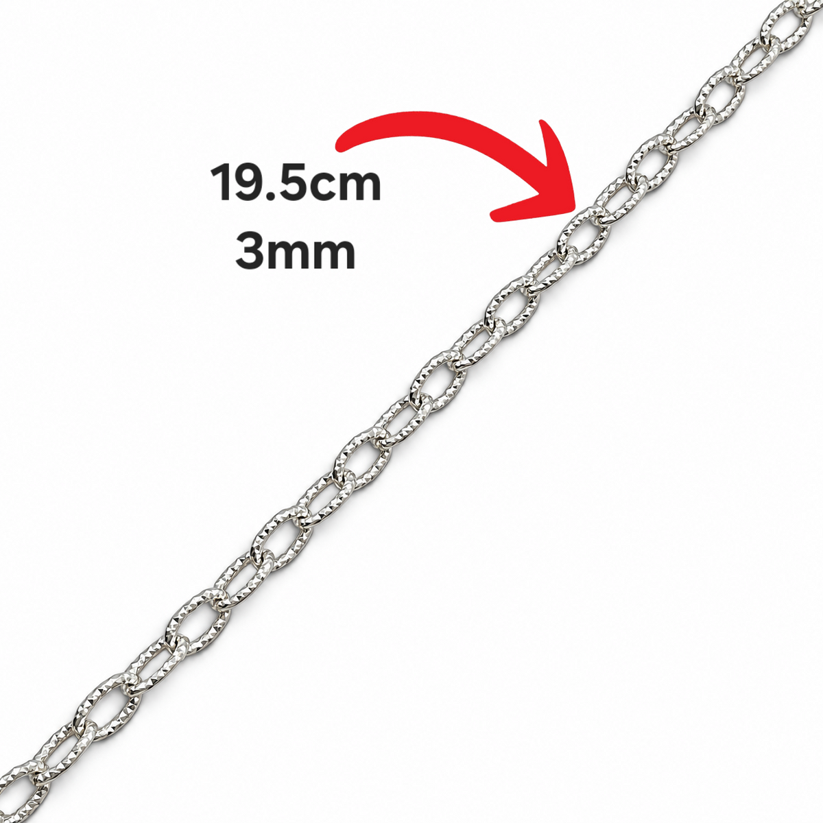 Pulsera Argollas Plata Ley 925