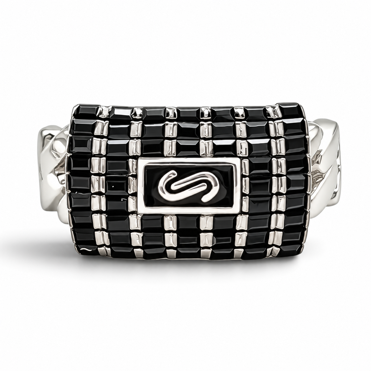 Anillo Mona Cadena Plata Ley 925