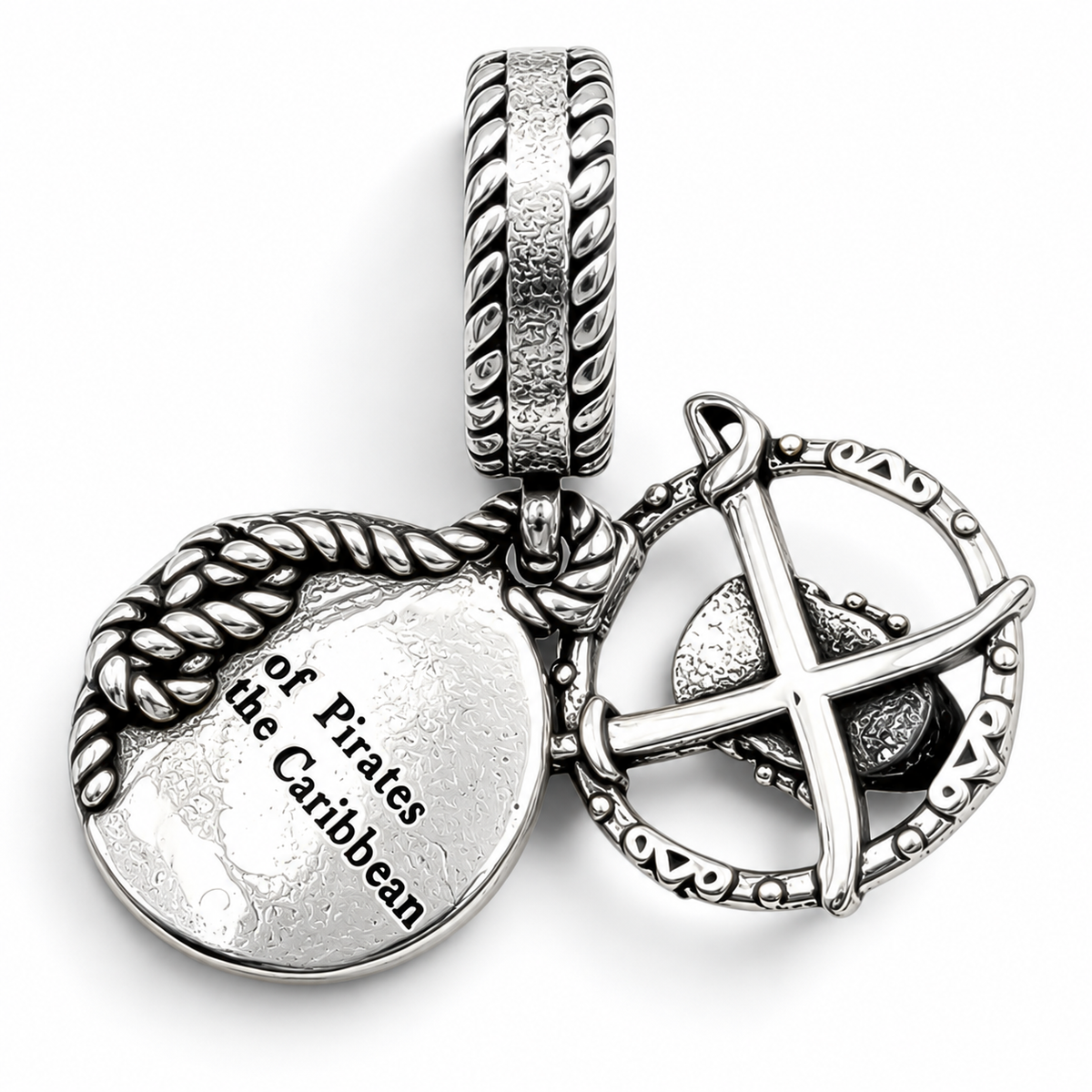 Charm Pirata Plata Ley 925