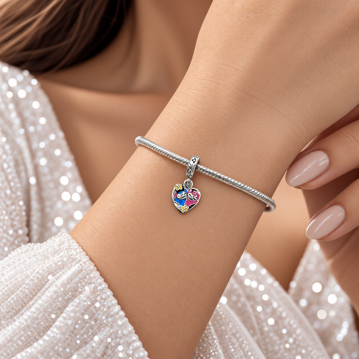 Charm Unicornio Plata Ley 925
