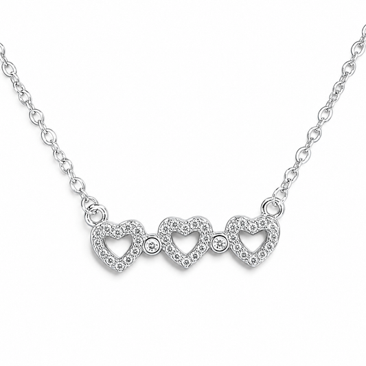 Collar 3 Corazones