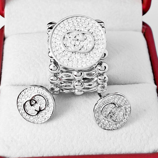 Anillo Brazalete Aretes GG