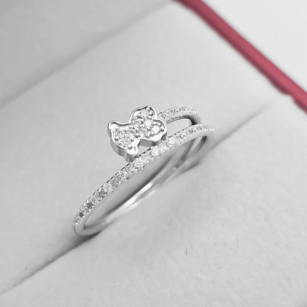 Anillo Osito Zirconia