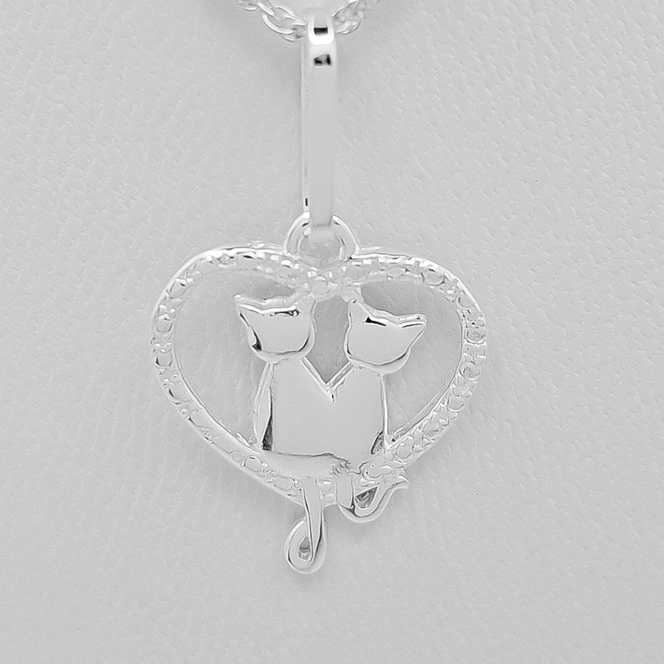 Dije Corazon Gatos