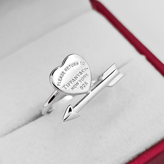 Anillo Corazon Flecha Tiff